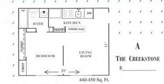 The Creekstone 4203 floor plan